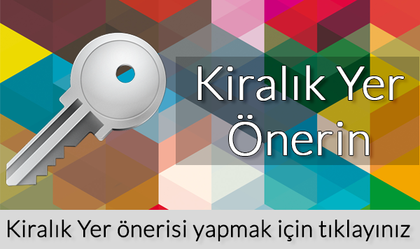 Kiralık Yer Önerin